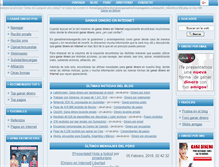 Tablet Screenshot of ganadineronavegando.com